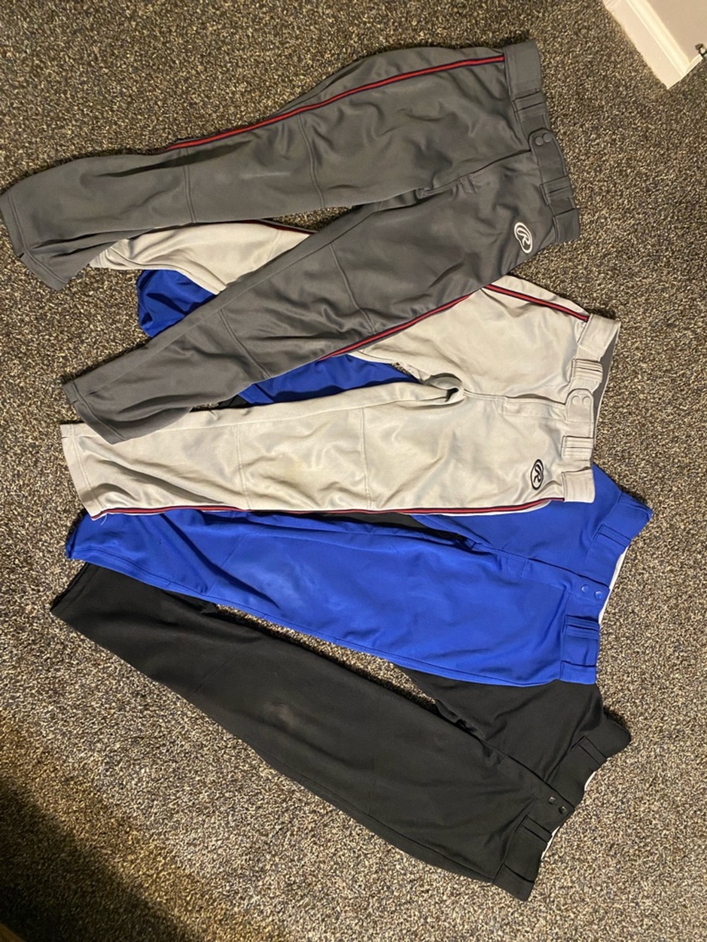 Baseball Pants Bundle, Youth Large and XL, used